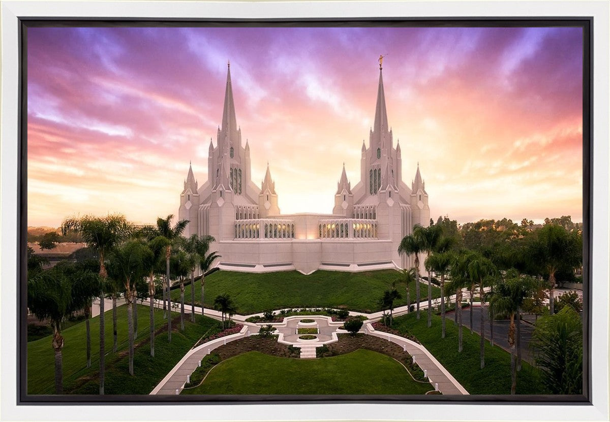 San Diego Sunrise from on High Gallery Wrap