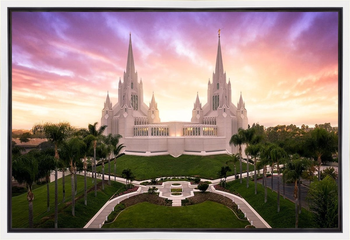 San Diego Sunrise from on High Gallery Wrap