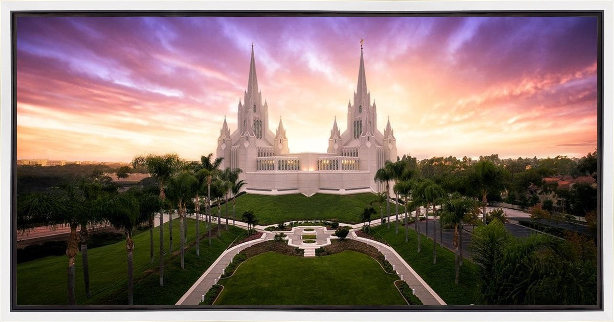 San Diego Sunrise from on High Gallery Wrap