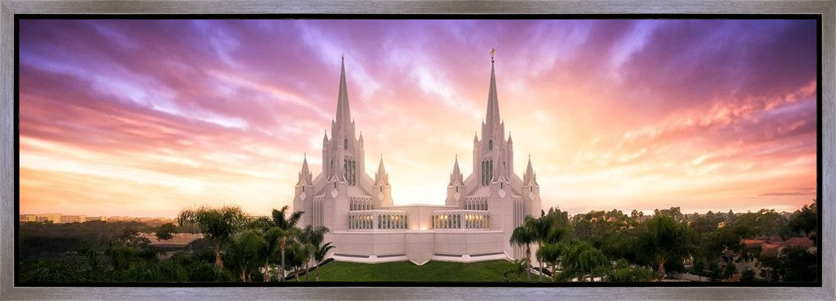 San Diego Sunrise from on High Gallery Wrap