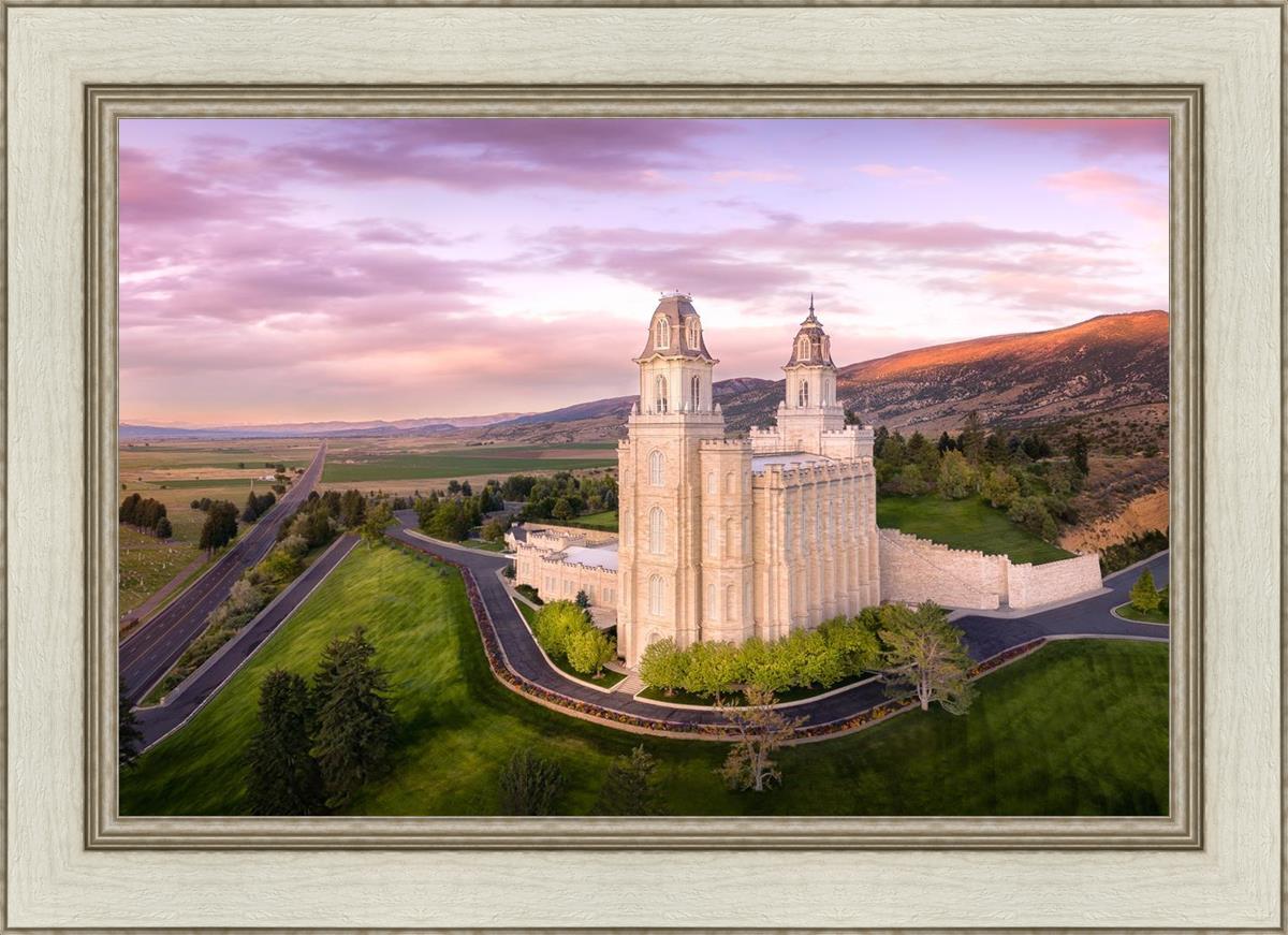 Manti Sunset From On High