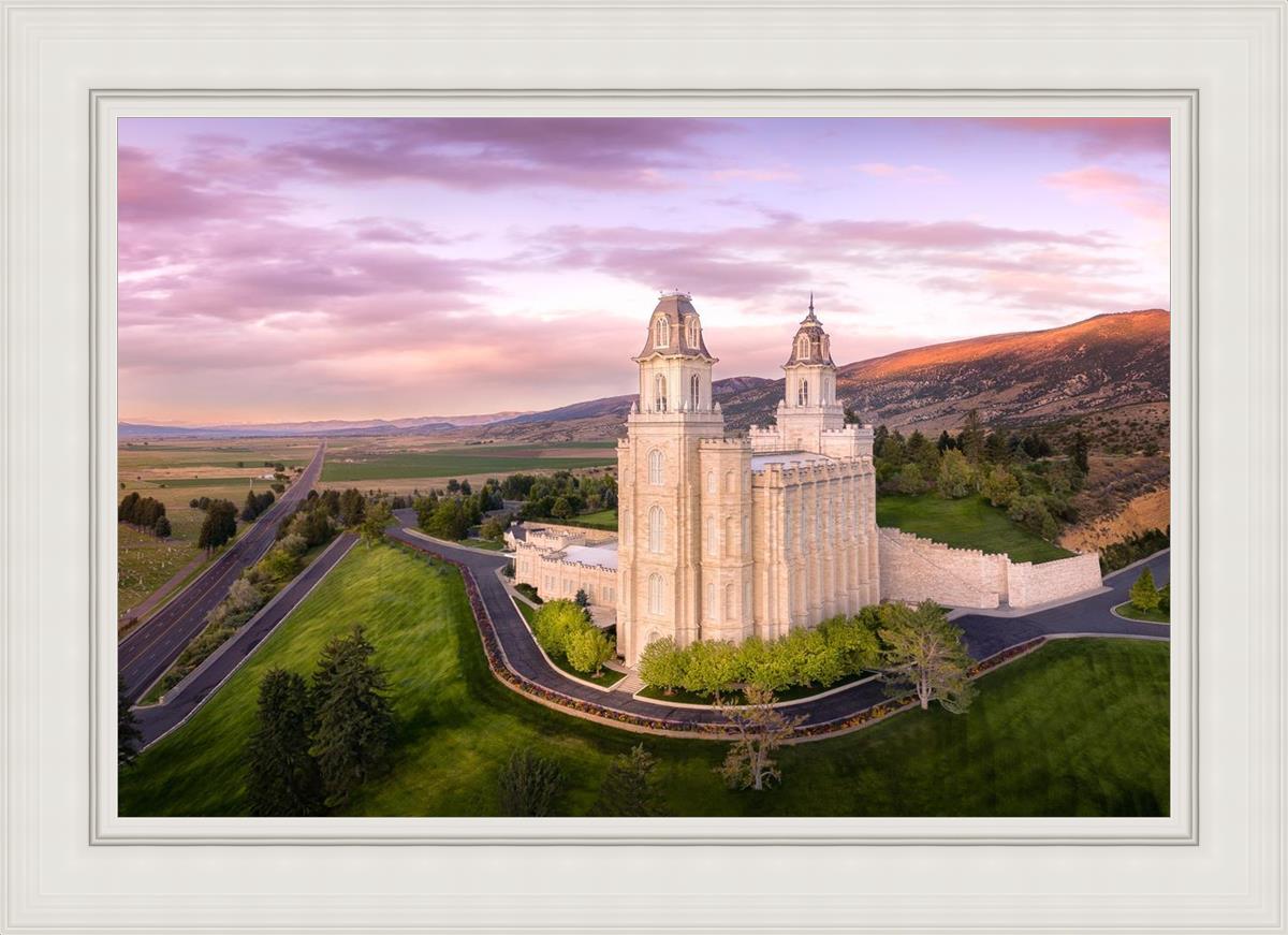 Manti Sunset From On High