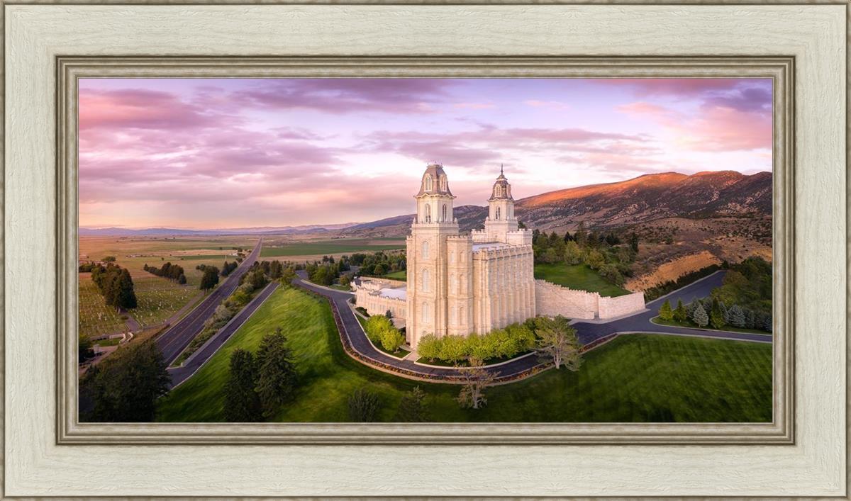 Manti Sunset From On High