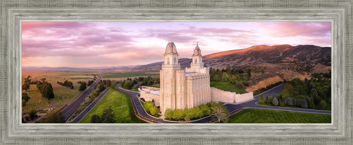 Manti Sunset From On High