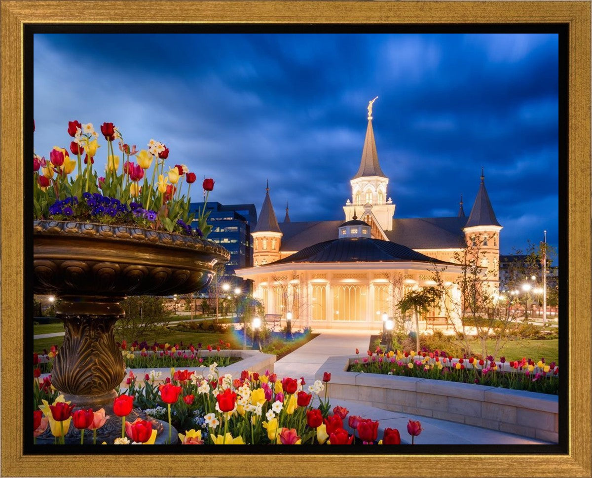 Provo City Center - April Showers Bring May Flowers Gallery Wrap