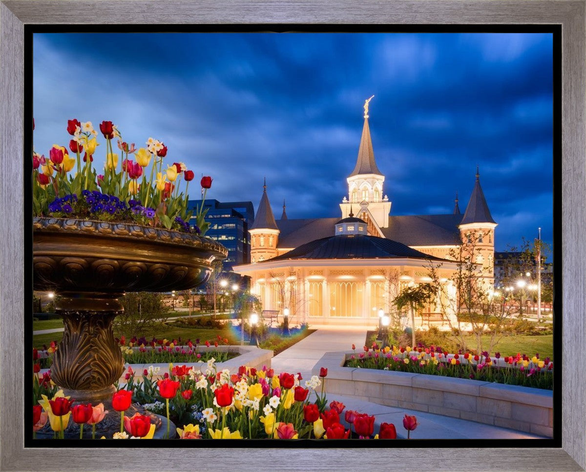 Provo City Center - April Showers Bring May Flowers Gallery Wrap