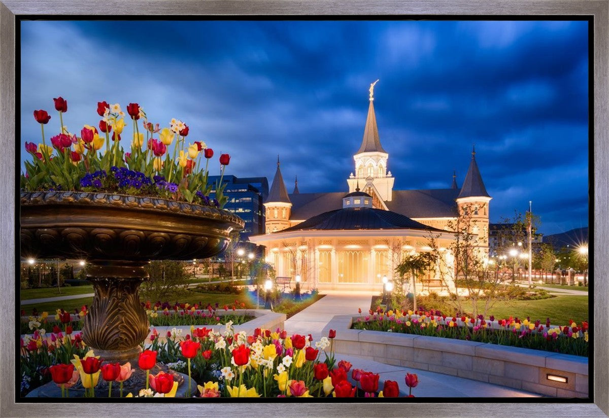 Provo City Center - April Showers Bring May Flowers Gallery Wrap