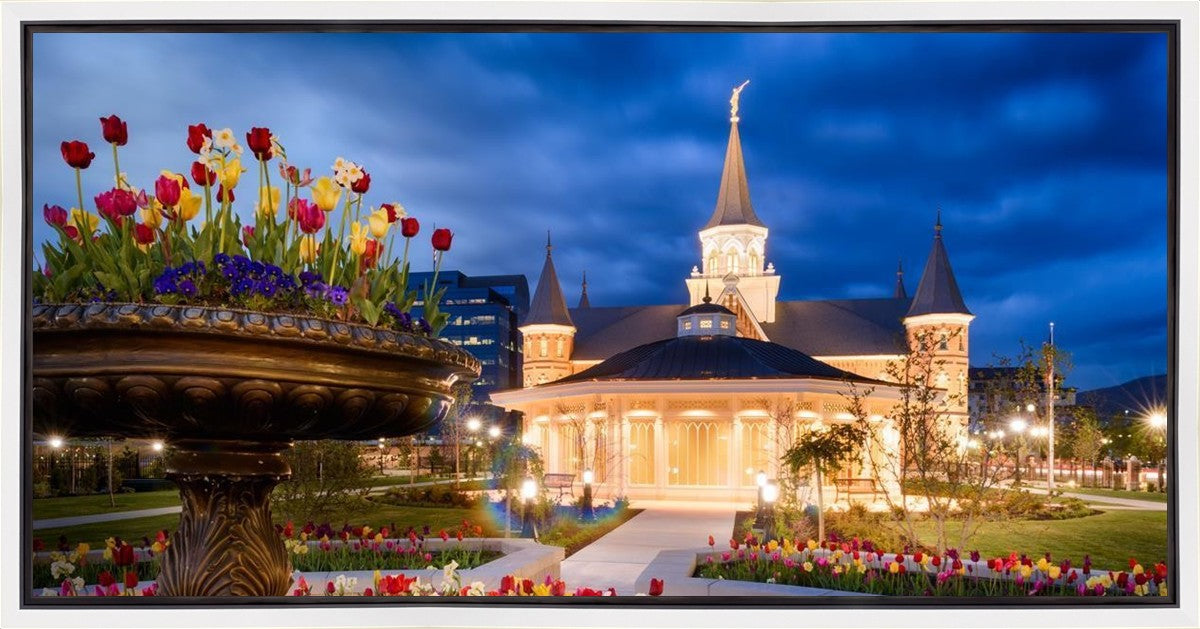 Provo City Center - April Showers Bring May Flowers Gallery Wrap