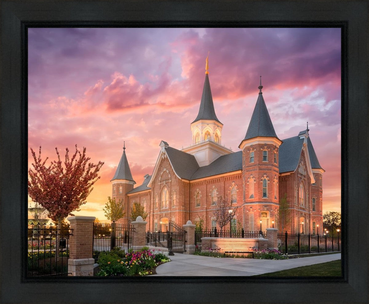 Provo City Center - Like A Fire Is Burning Gallery Wrap