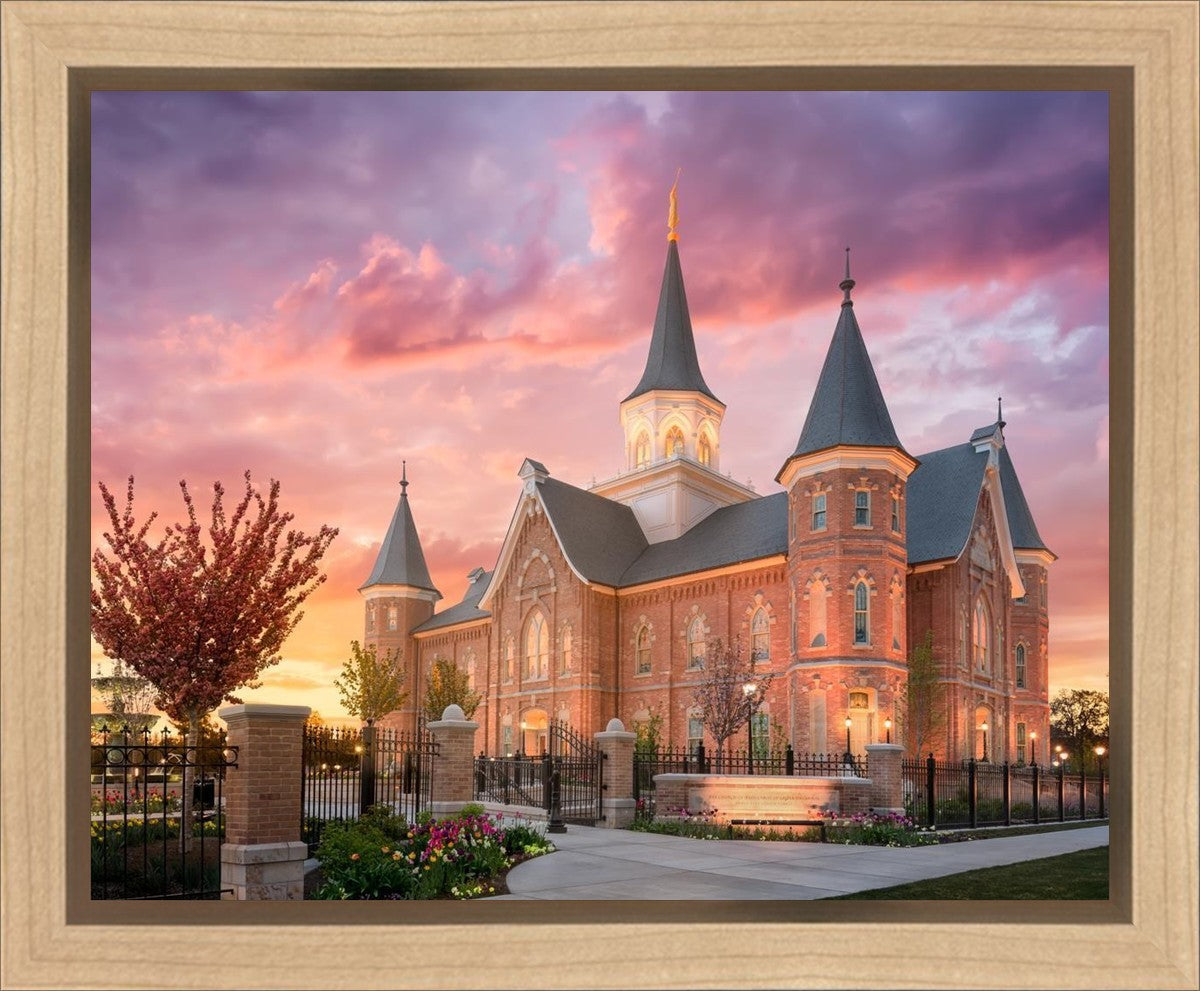 Provo City Center - Like A Fire Is Burning Gallery Wrap