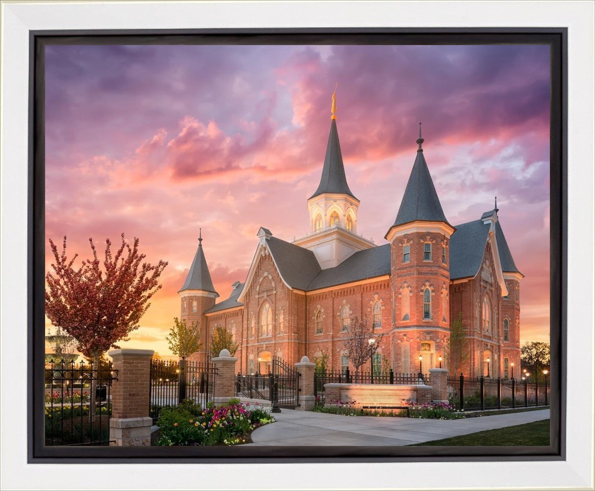Provo City Center - Like A Fire Is Burning Gallery Wrap