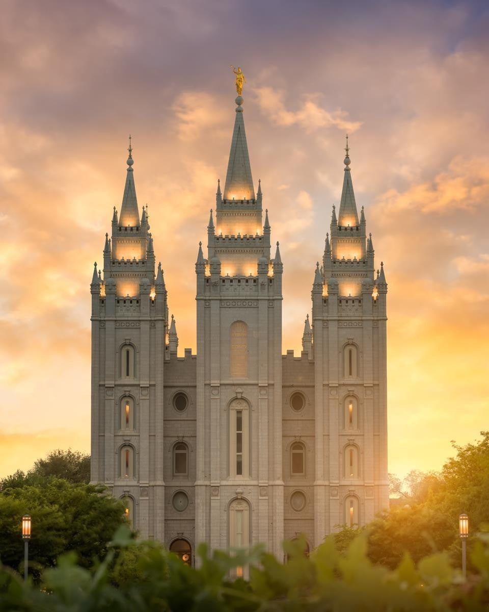 Salt Lake Golden Gallery Wrap