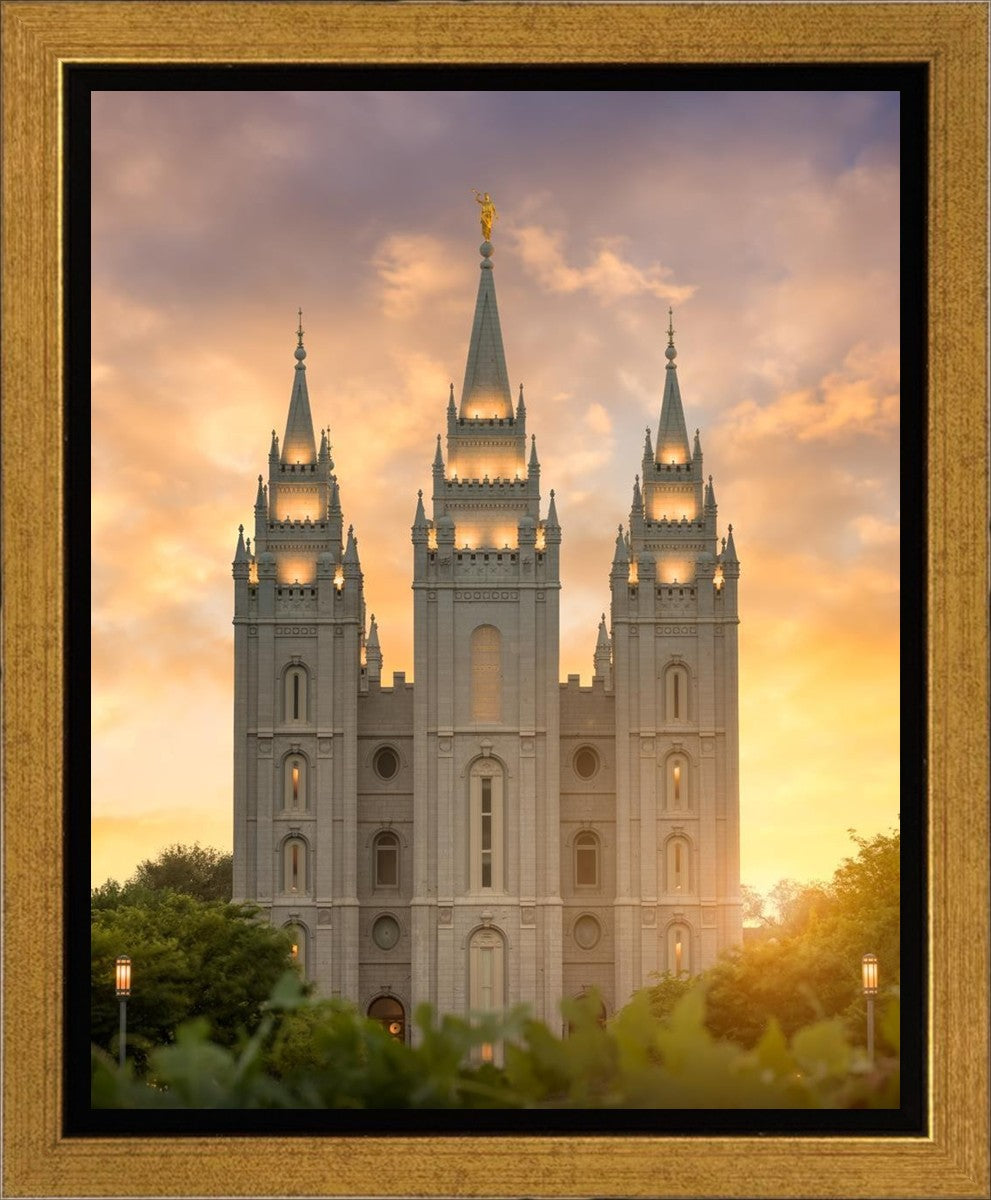 Salt Lake Golden Gallery Wrap