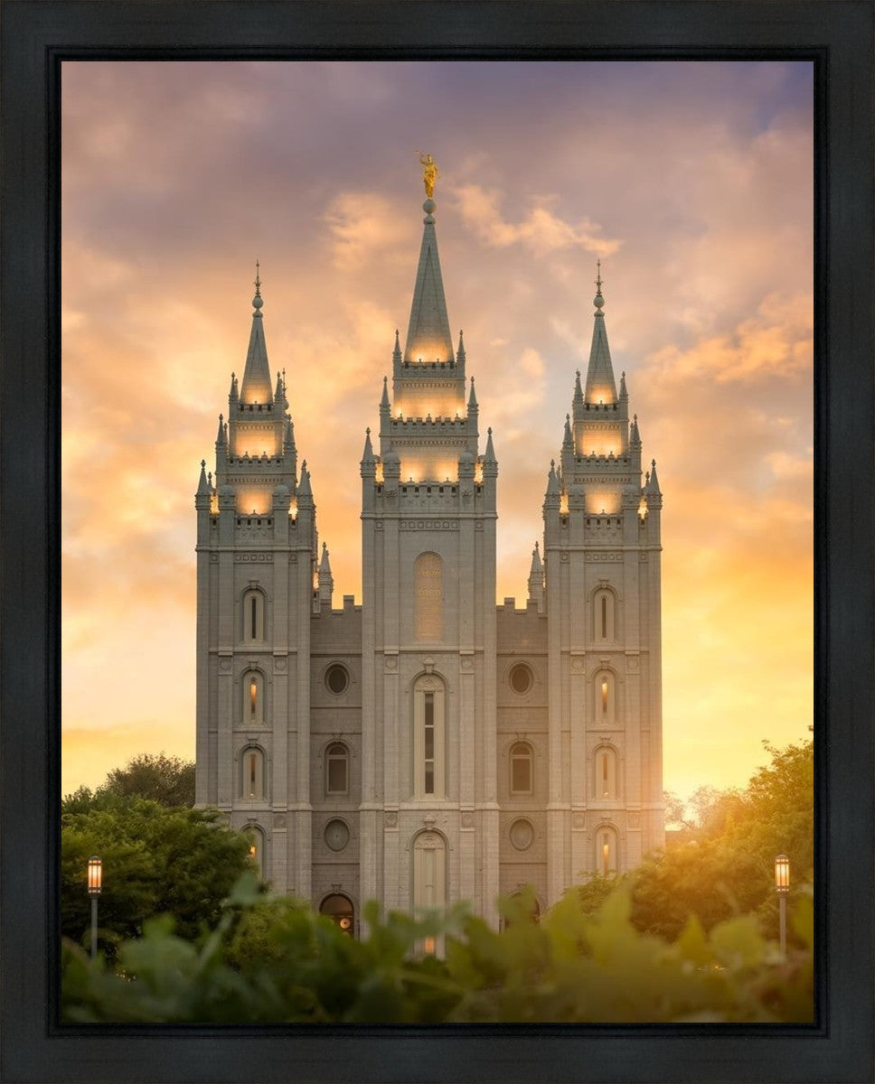 Salt Lake Golden Gallery Wrap