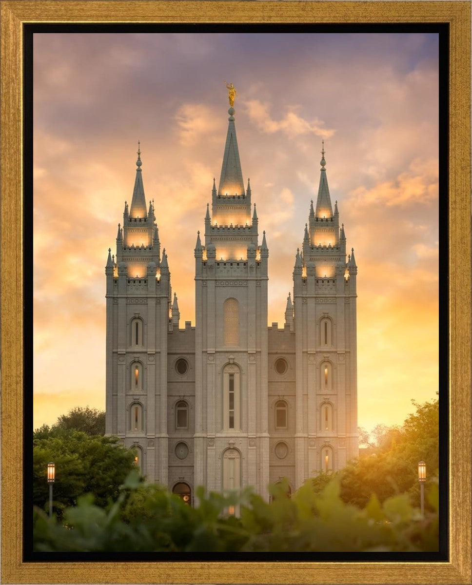 Salt Lake Golden Gallery Wrap
