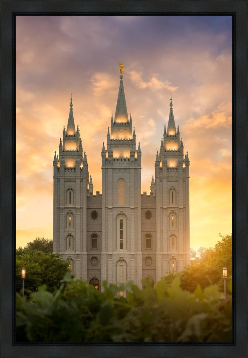 Salt Lake Golden Gallery Wrap