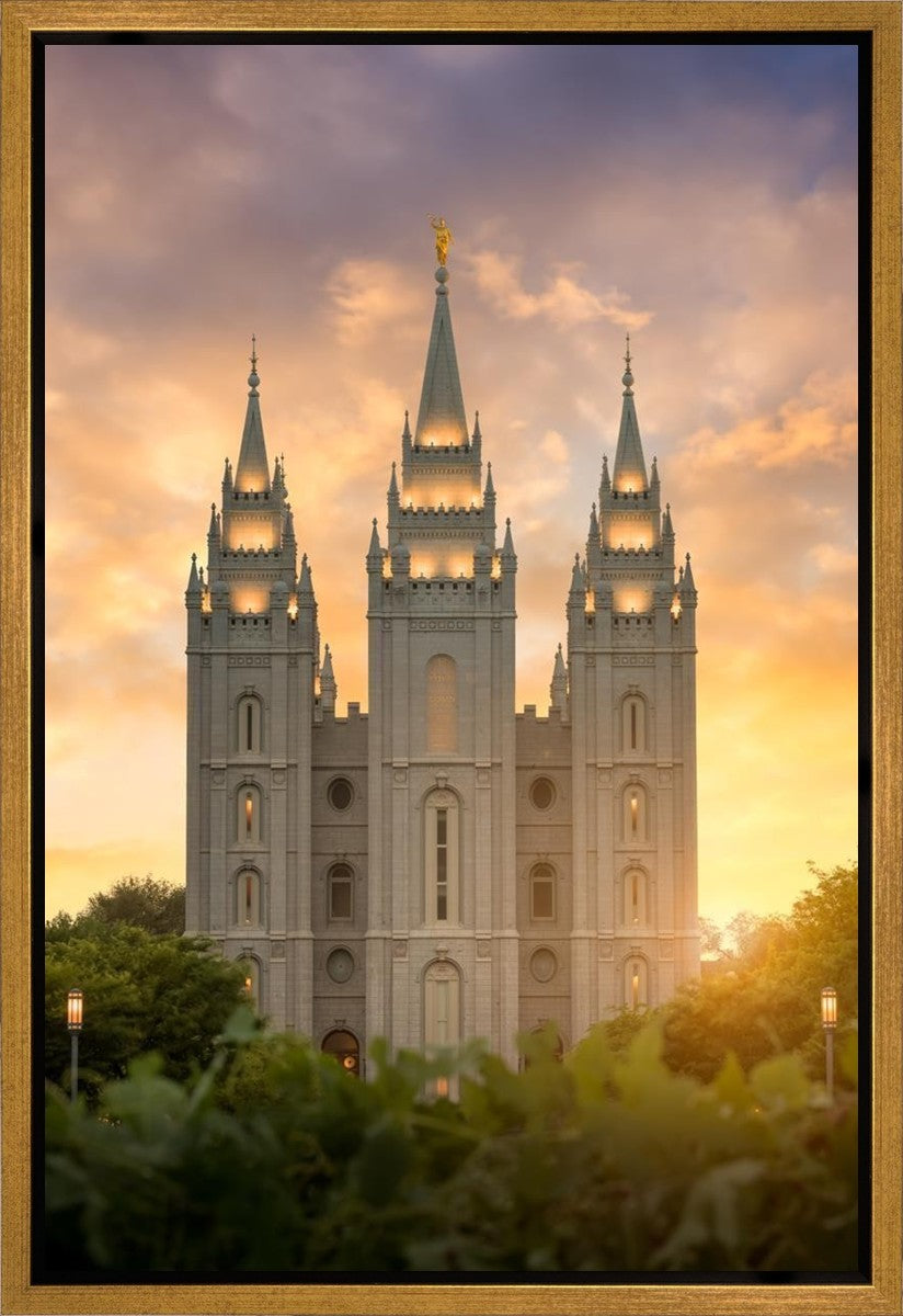 Salt Lake Golden Gallery Wrap