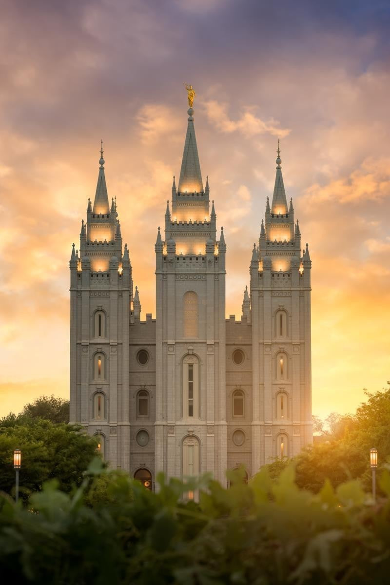 Salt Lake Golden Gallery Wrap