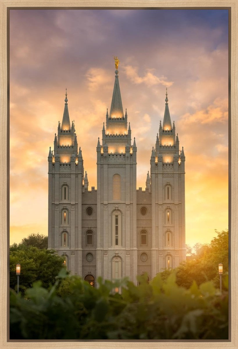 Salt Lake Golden Gallery Wrap