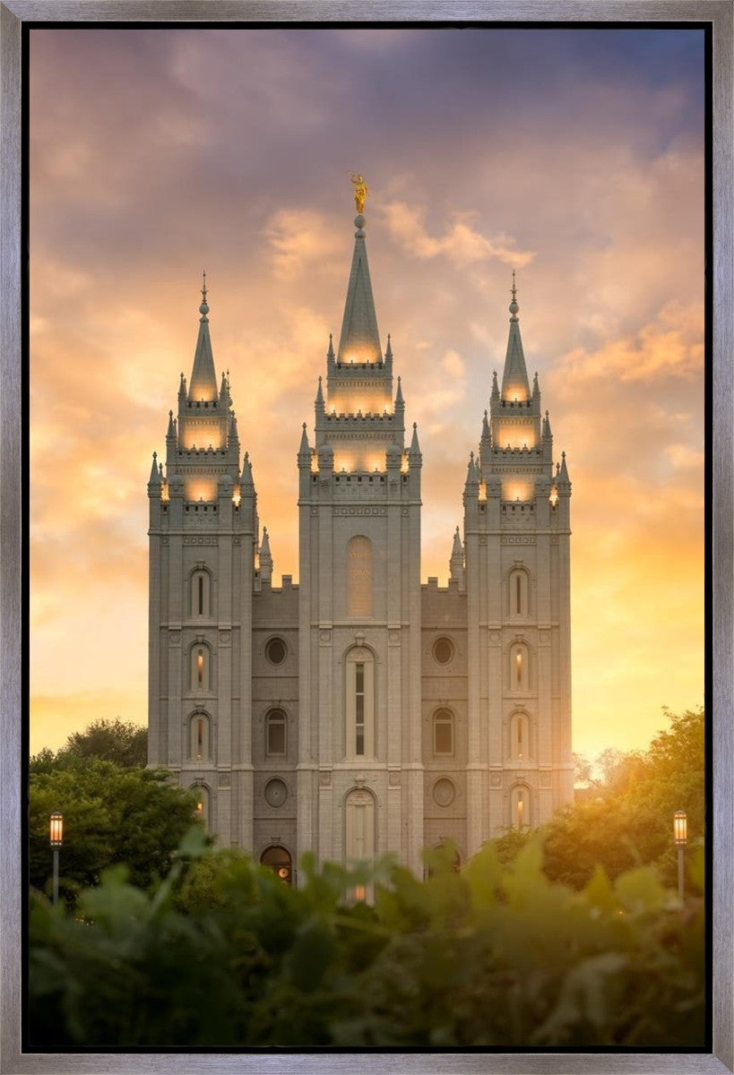 Salt Lake Golden Gallery Wrap