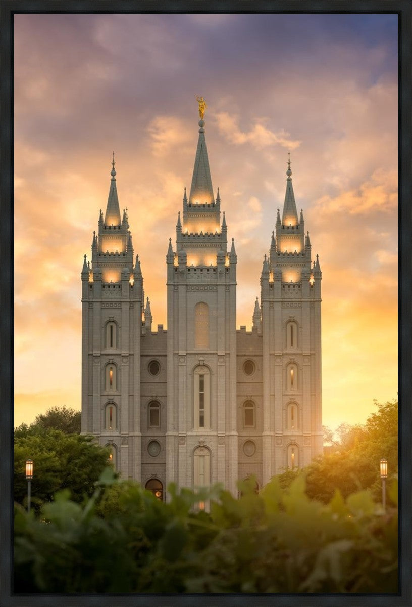 Salt Lake Golden Gallery Wrap