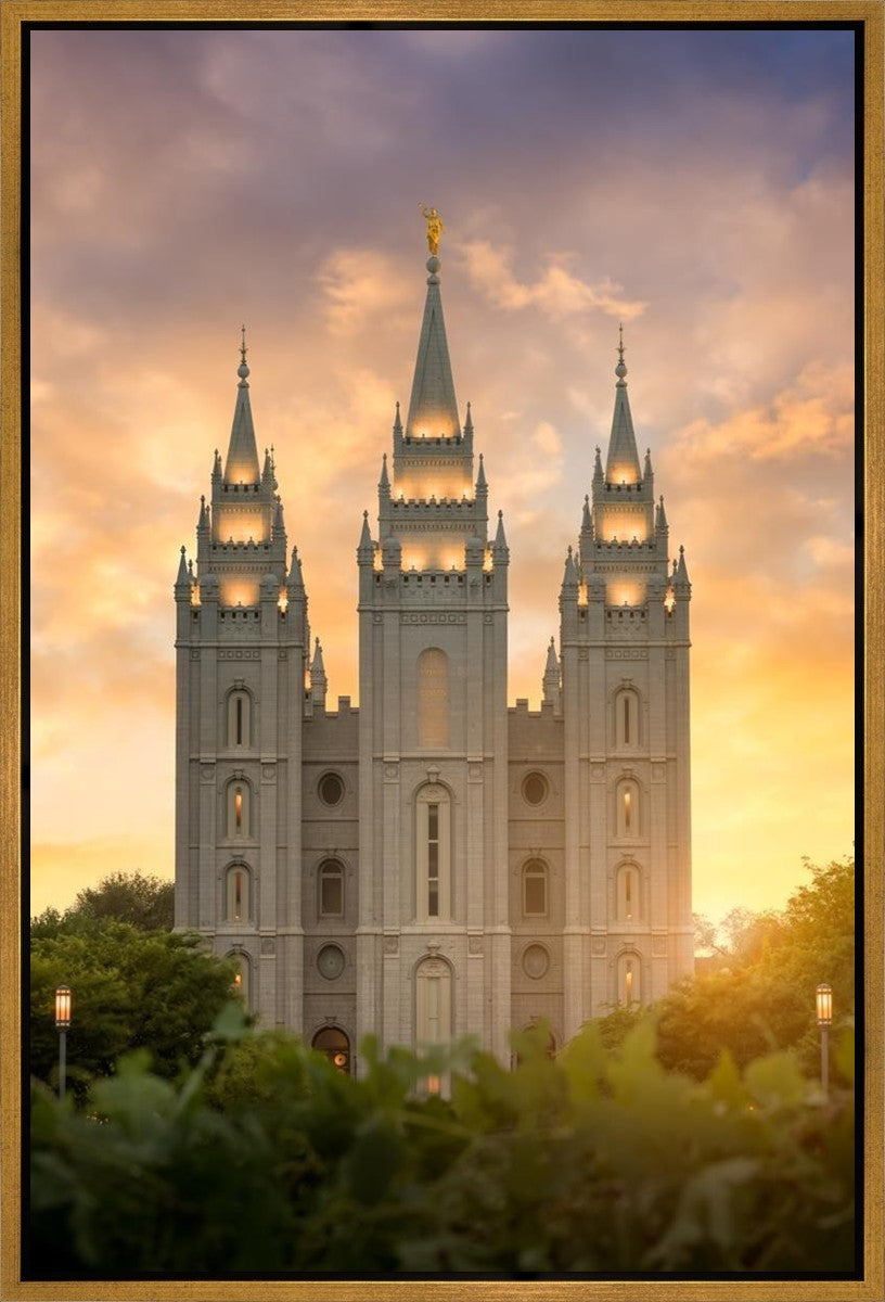 Salt Lake Golden Gallery Wrap