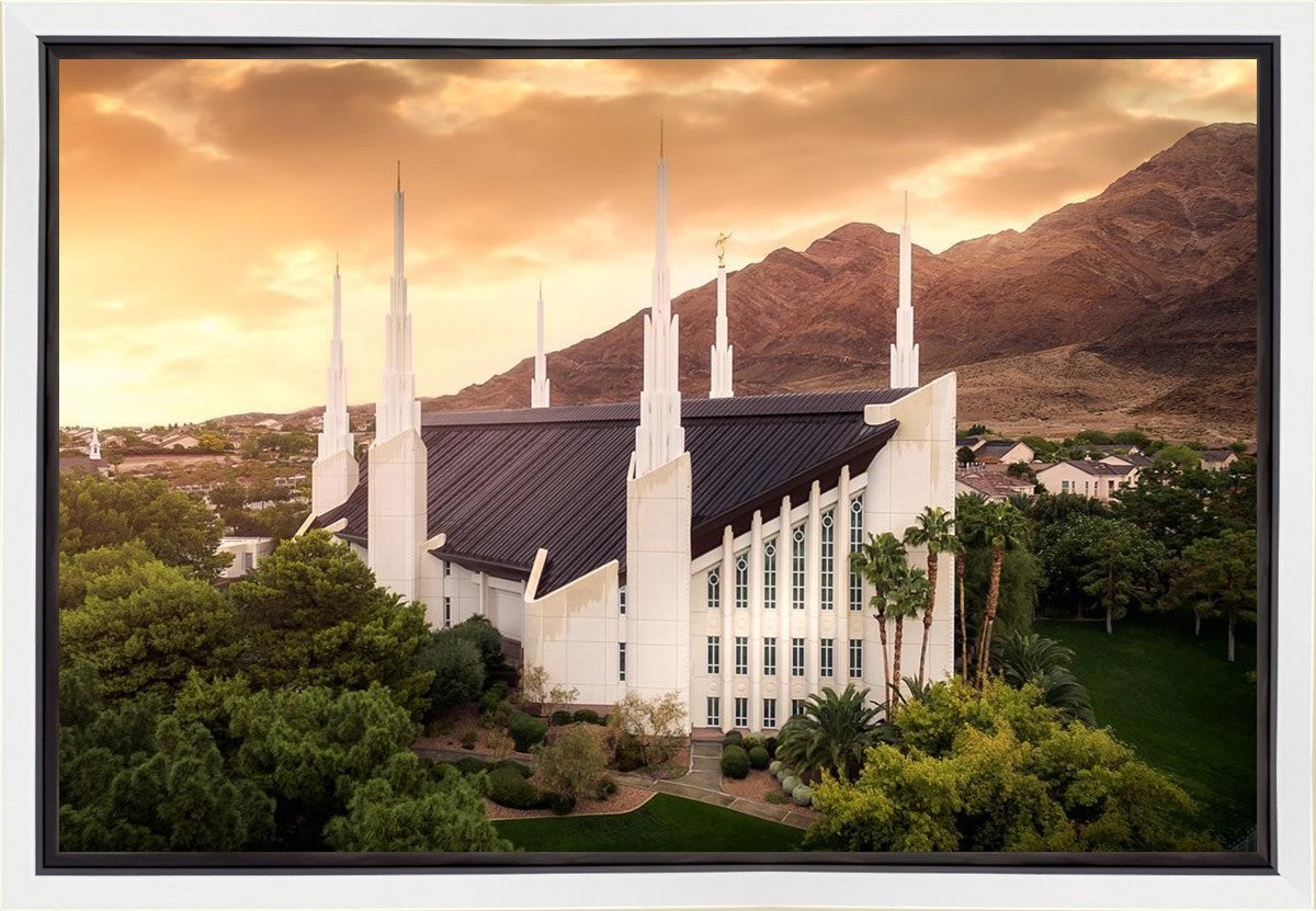 Las Vegas Desert Oasis Aerial