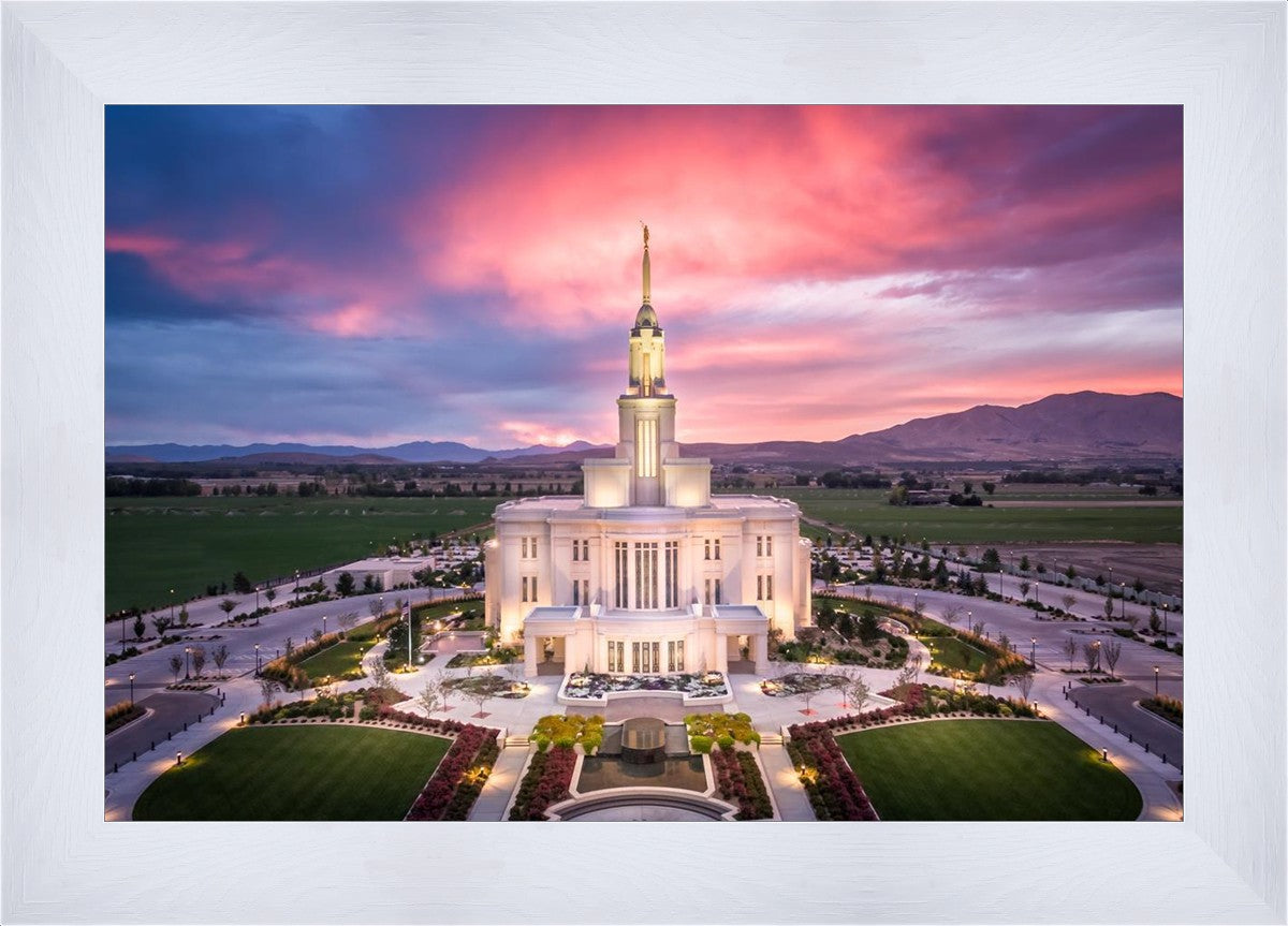 Payson West Evening Aerial