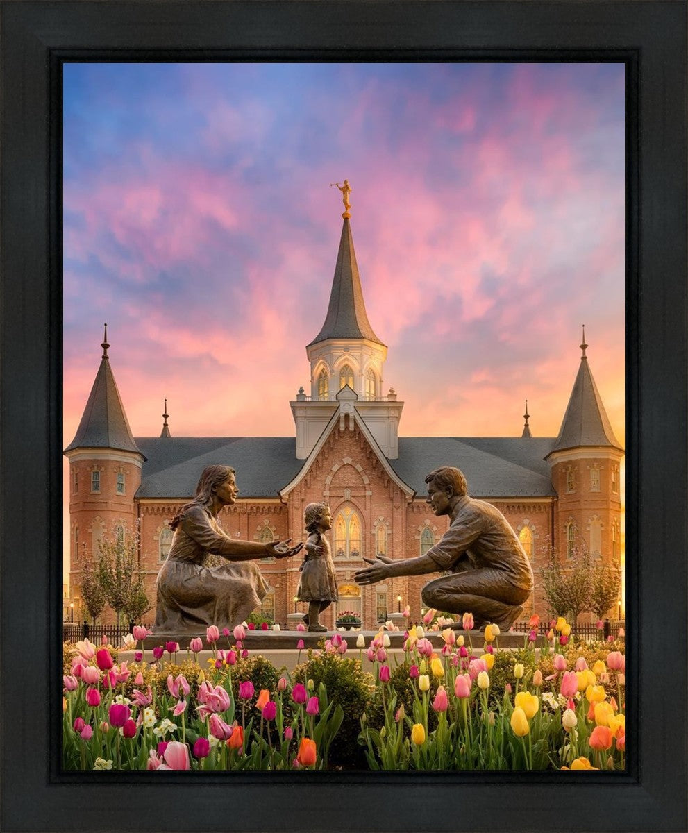 Provo City Center Families Are Forever Gallery Wrap