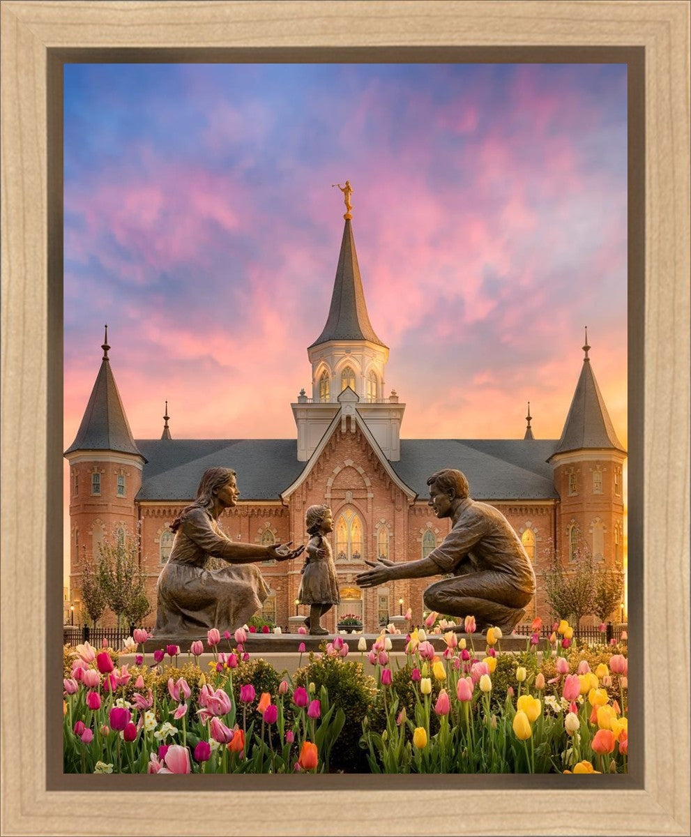 Provo City Center Families Are Forever Gallery Wrap