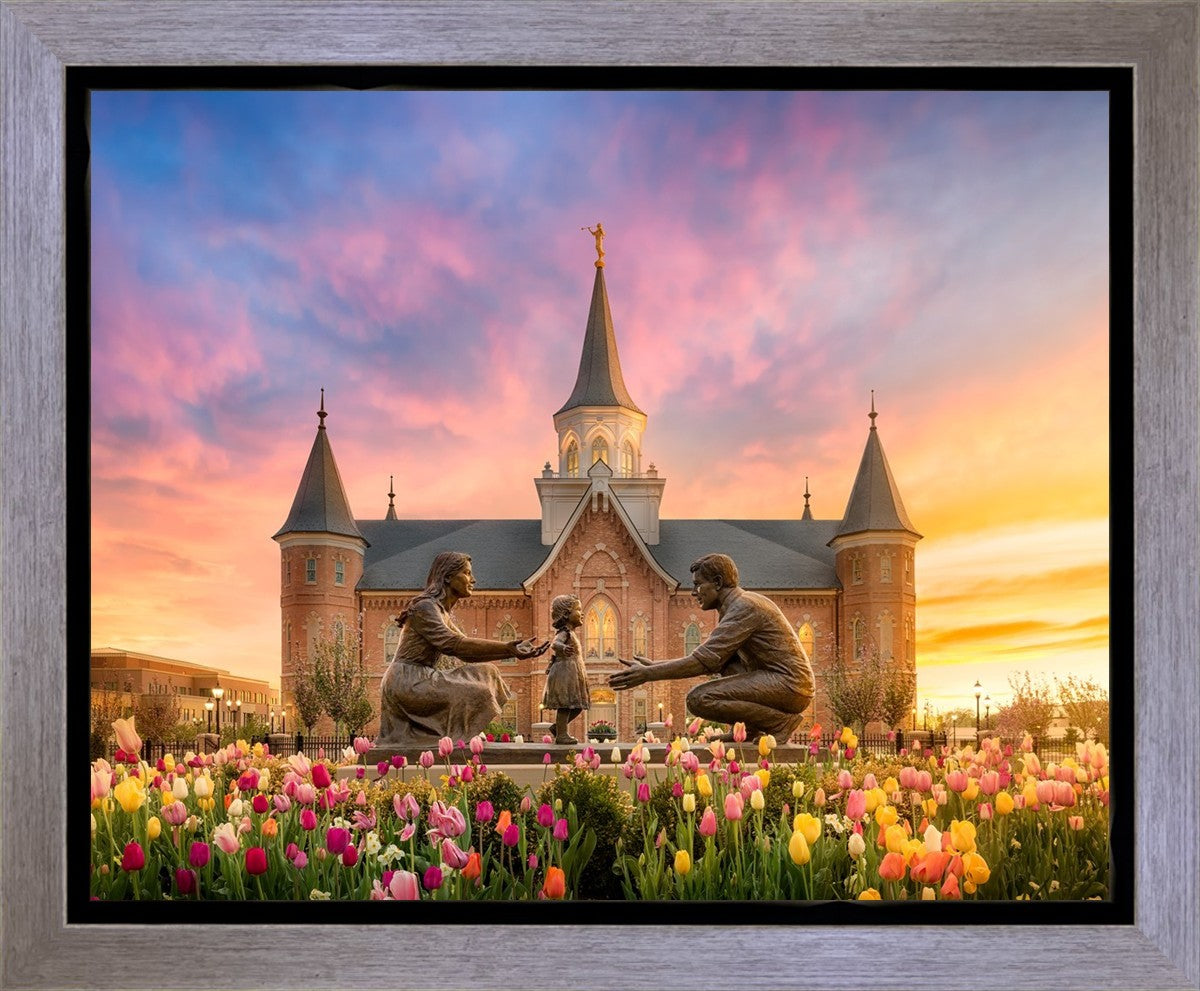 Provo City Center Families Are Forever Gallery Wrap