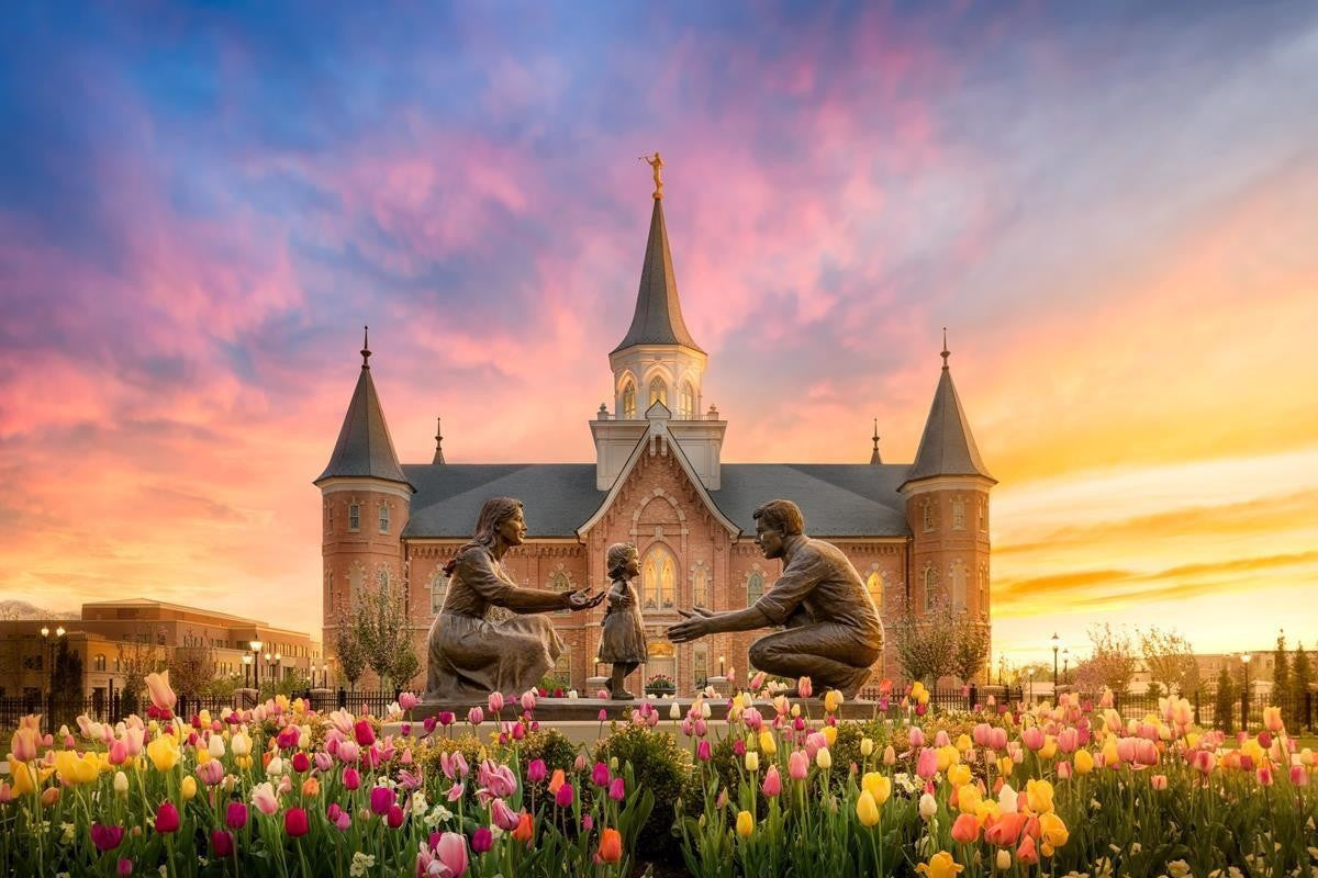 Provo City Center Families Are Forever Gallery Wrap