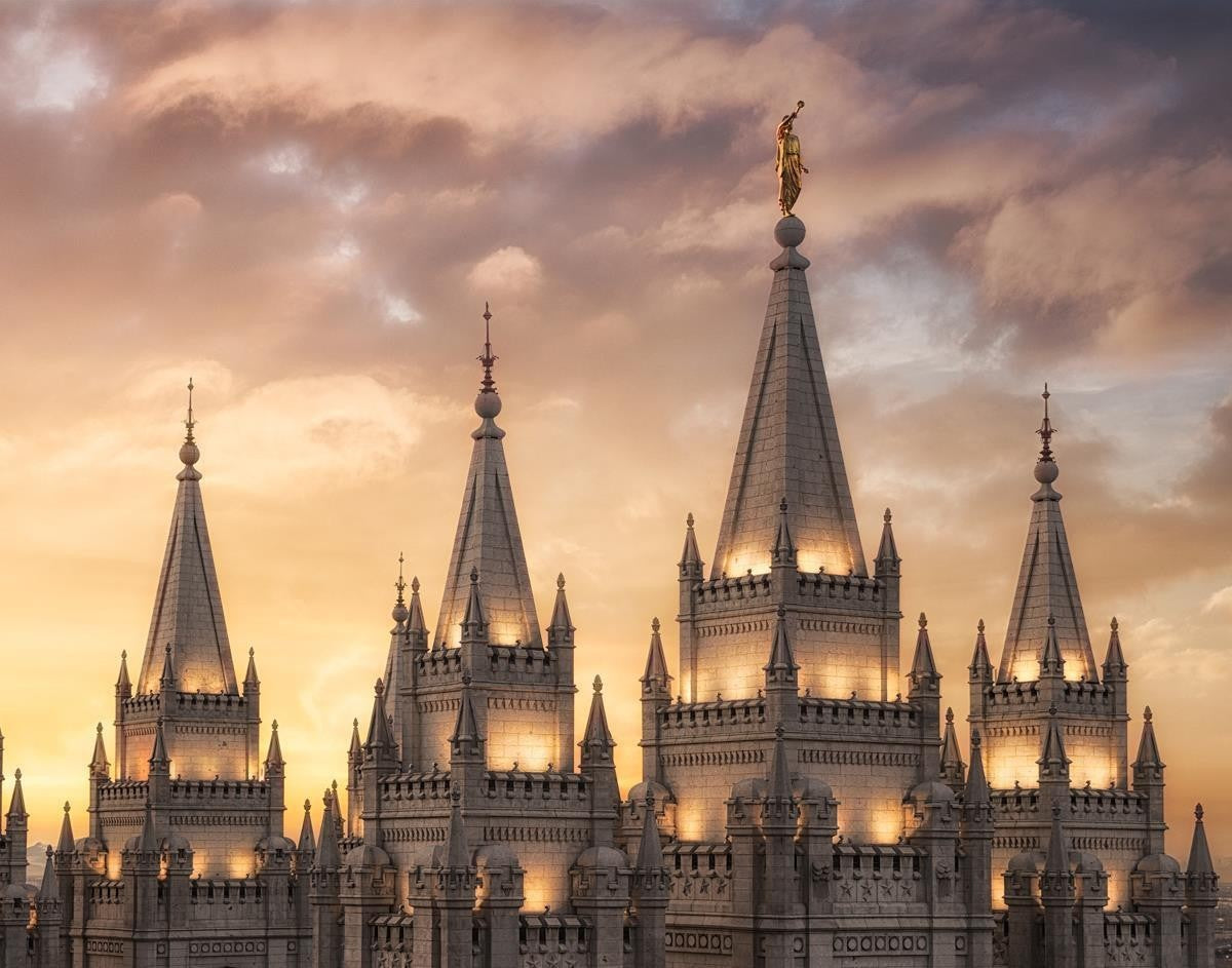 Salt Lake Ramparts Gallery Wrap