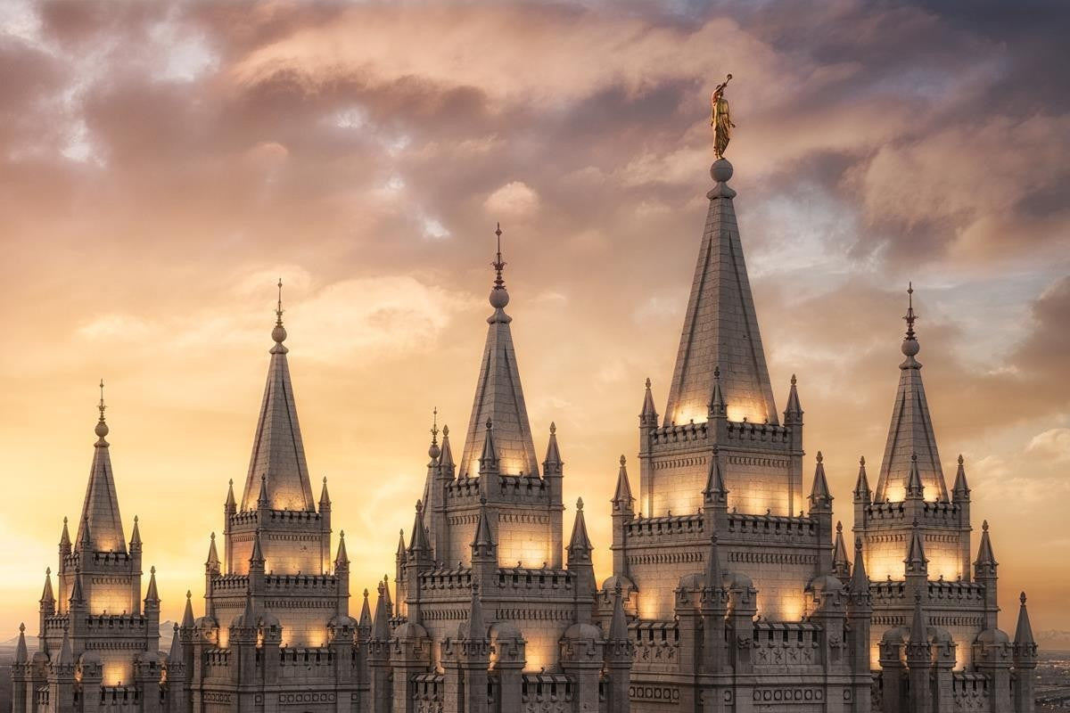 Salt Lake Ramparts Gallery Wrap