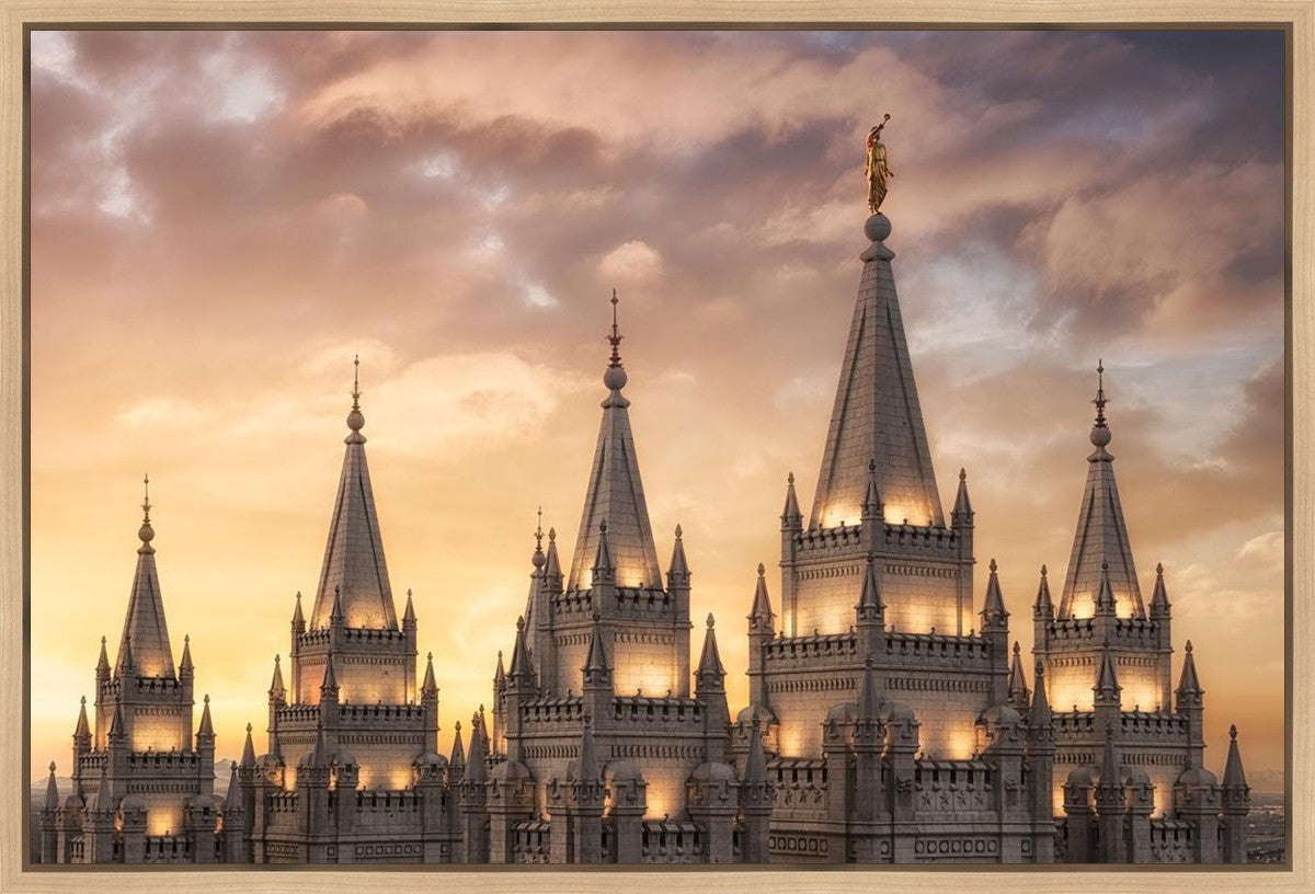 Salt Lake Ramparts Gallery Wrap