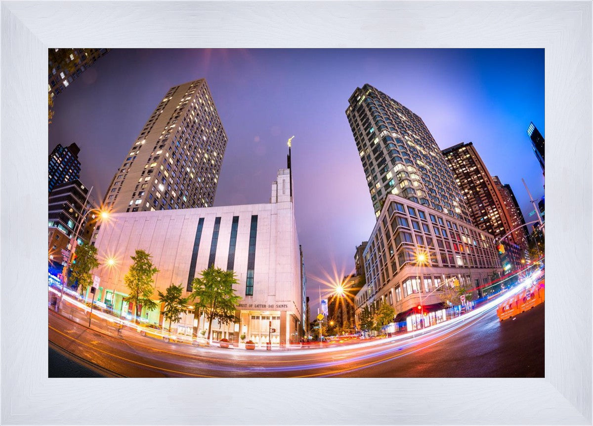 Manhattan Night Fisheye