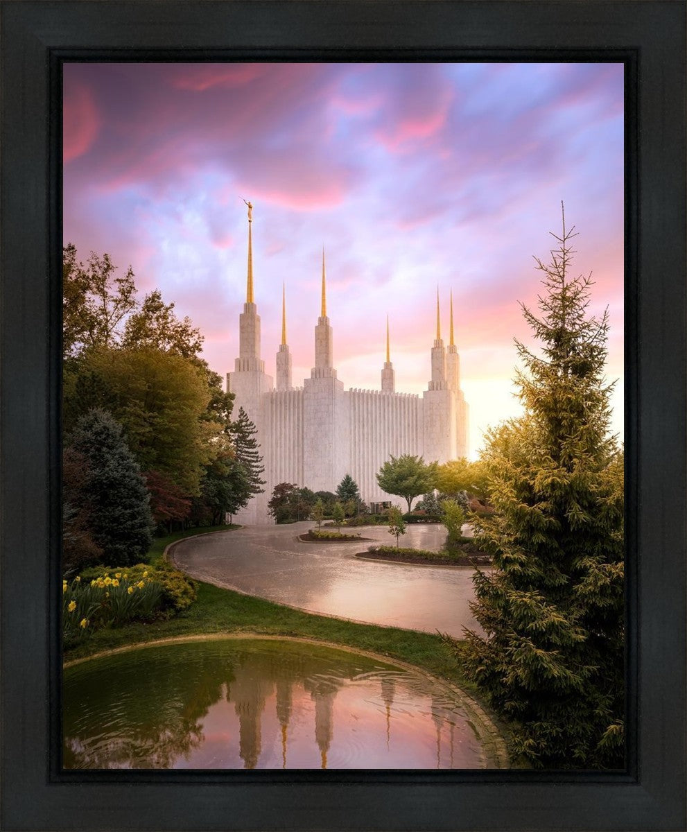 Washington DC Reflections Into Eternity Gallery Wrap