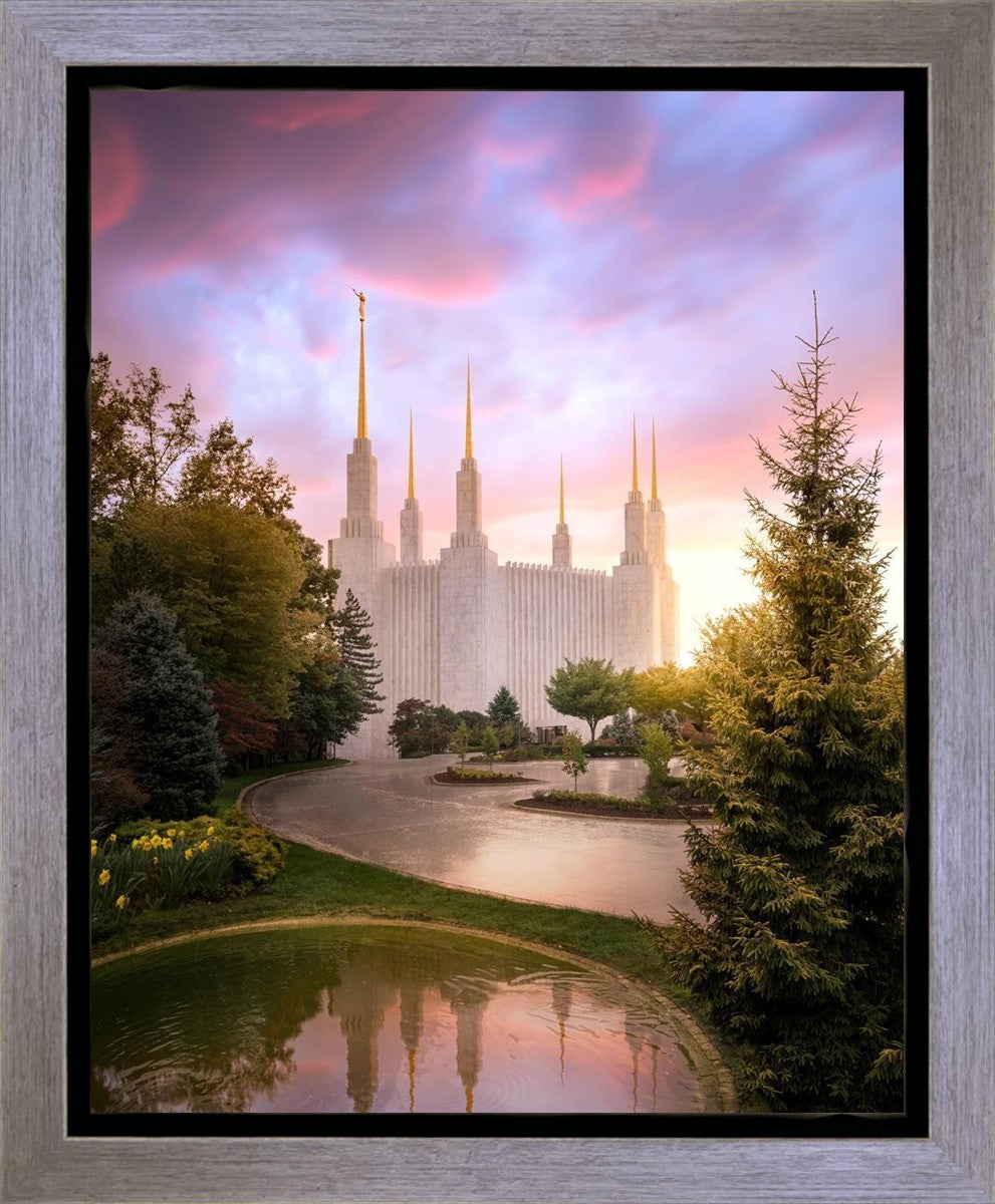 Washington DC Reflections Into Eternity Gallery Wrap