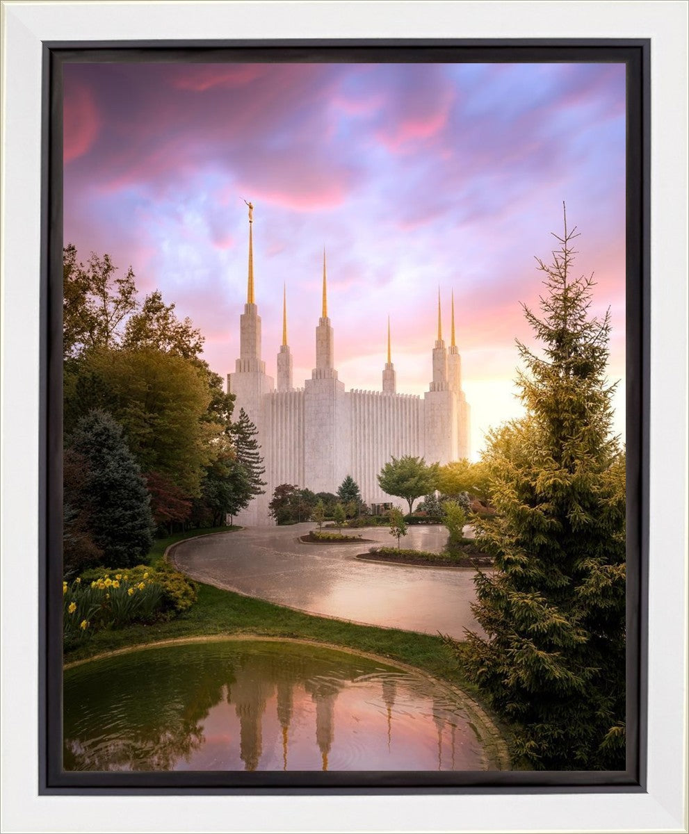 Washington DC Reflections Into Eternity Gallery Wrap