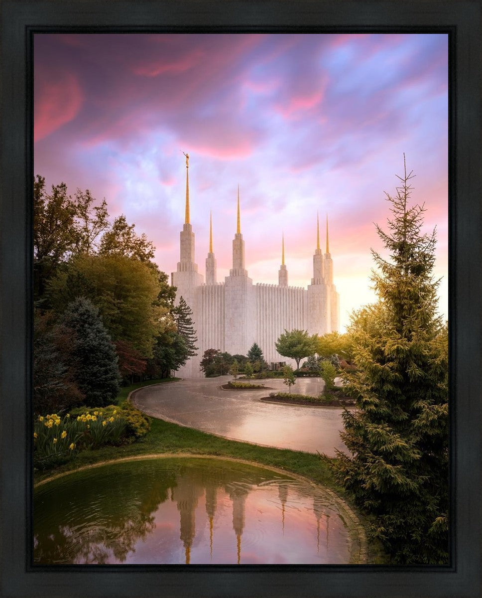 Washington DC Reflections Into Eternity Gallery Wrap