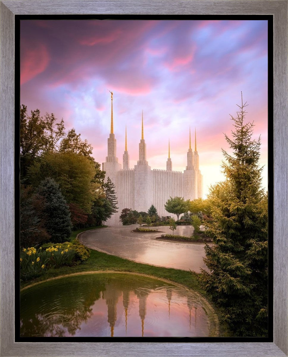 Washington DC Reflections Into Eternity Gallery Wrap