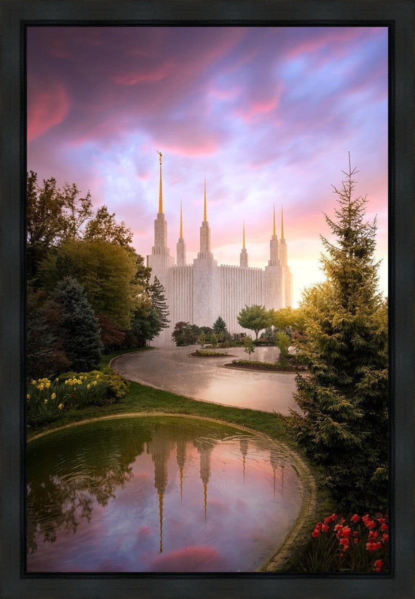 Washington DC Reflections Into Eternity Gallery Wrap