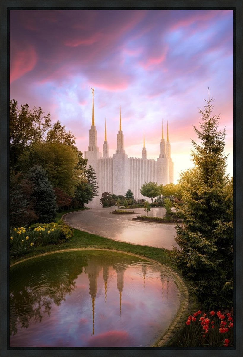 Washington DC Reflections Into Eternity Gallery Wrap