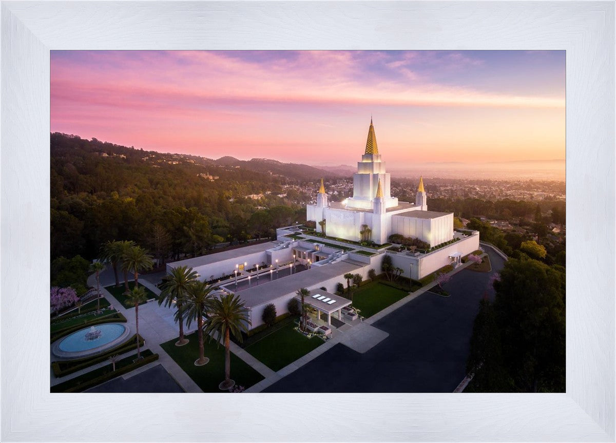 Oakland Sunset from on High