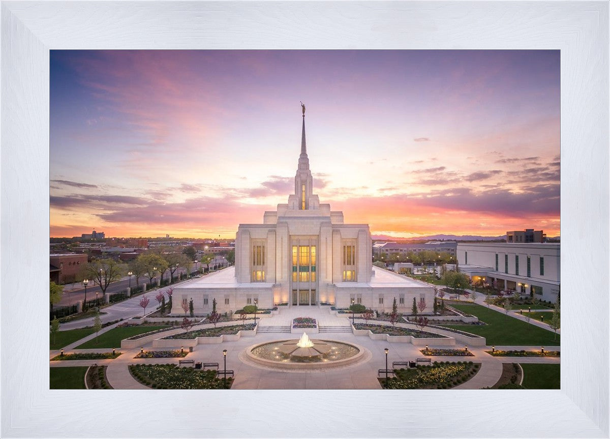 Ogden Sunset from on High