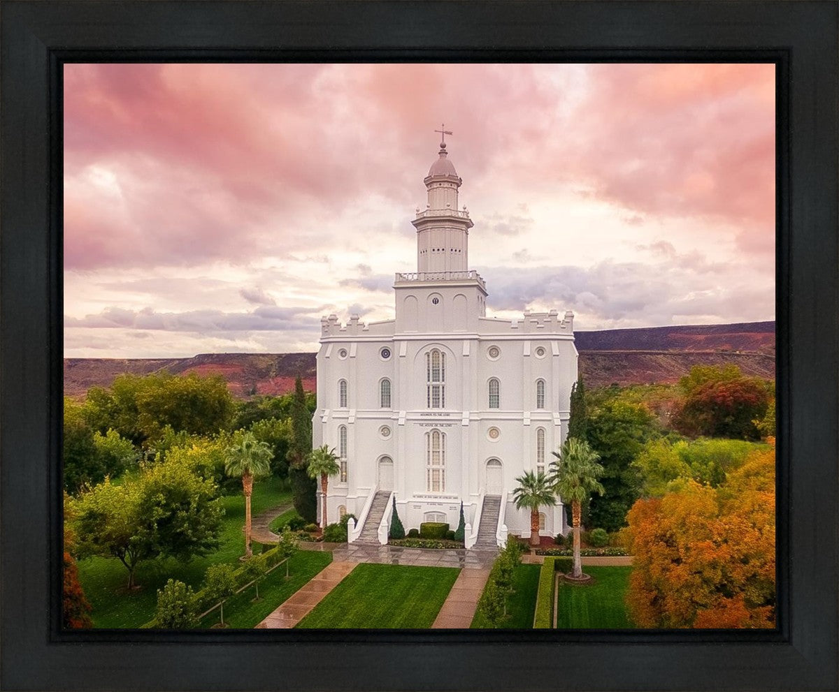 St. George Aerial Gallery Wrap