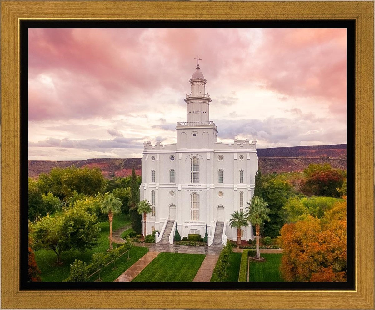 St. George Aerial Gallery Wrap