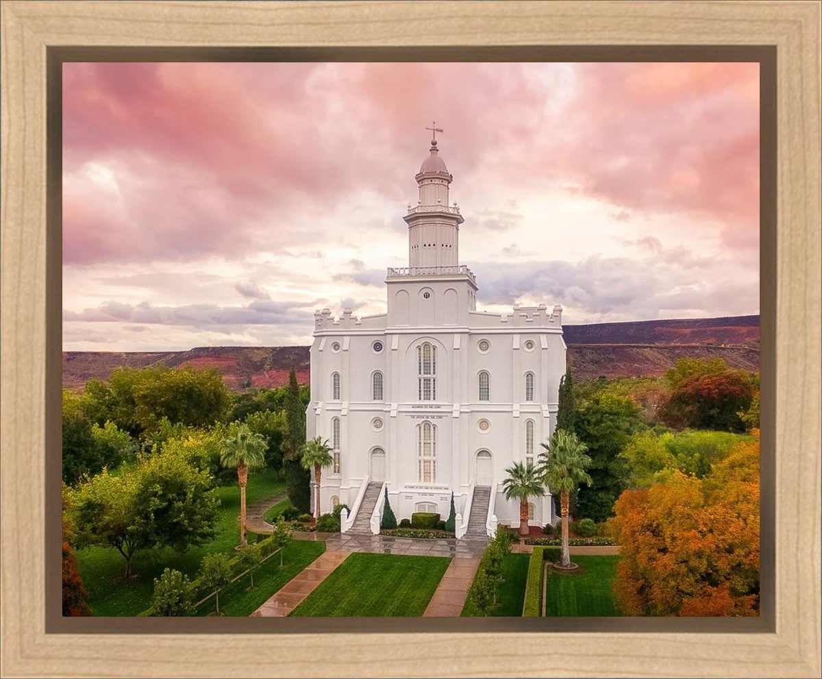St. George Aerial Gallery Wrap
