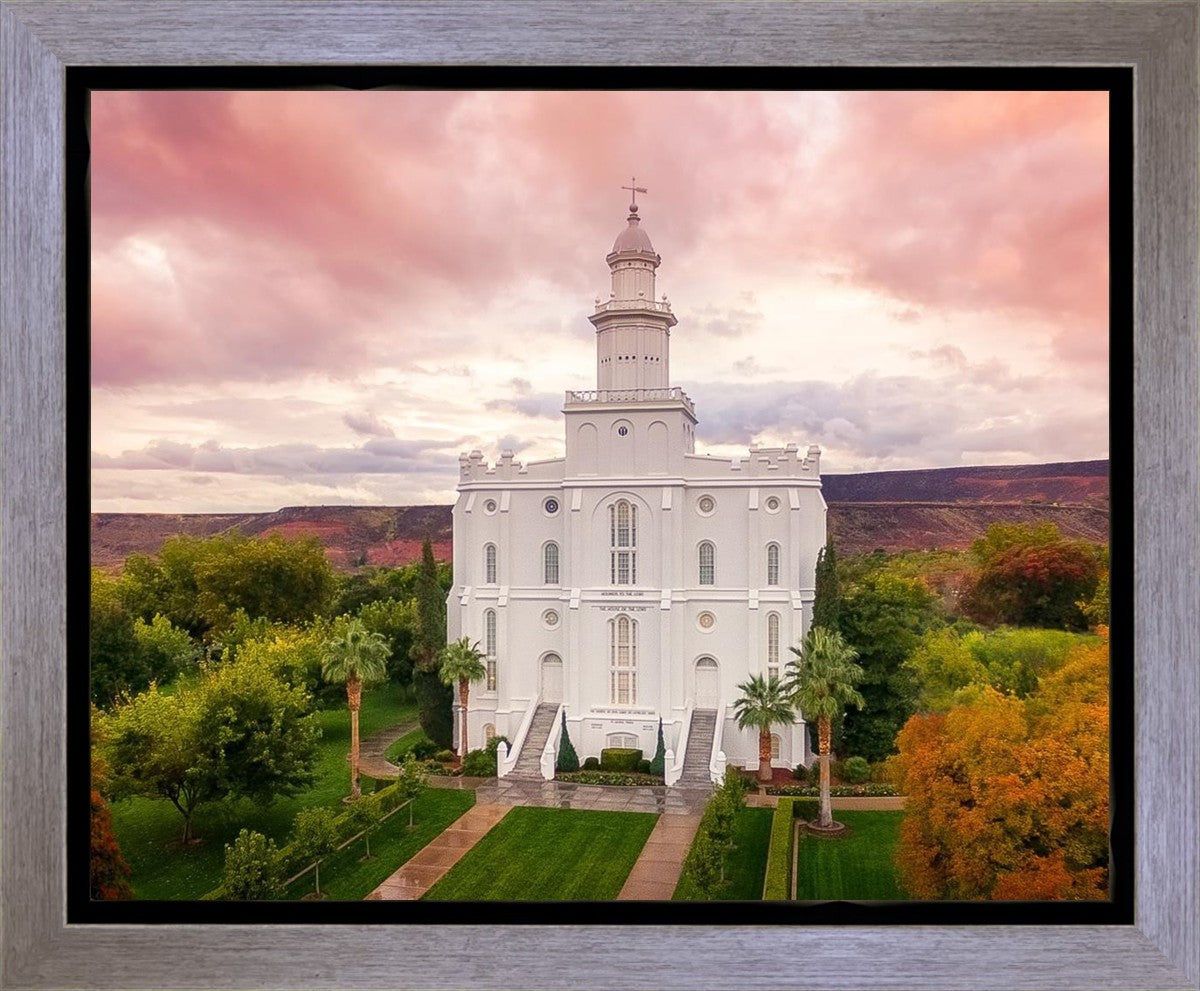 St. George Aerial Gallery Wrap