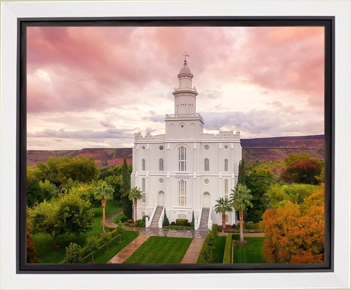 St. George Aerial Gallery Wrap